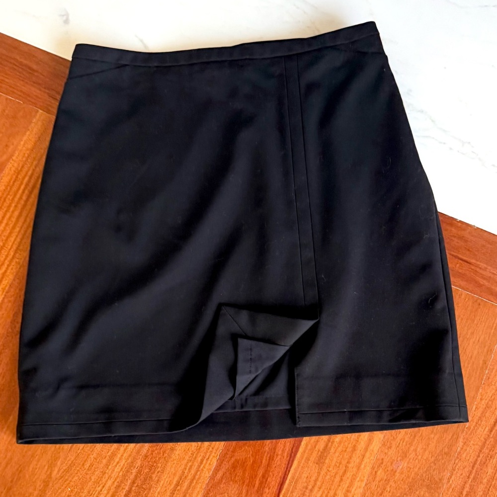 WHBM Women mini skirt White House Black Market Black Pencil Mini Skirt Size 10